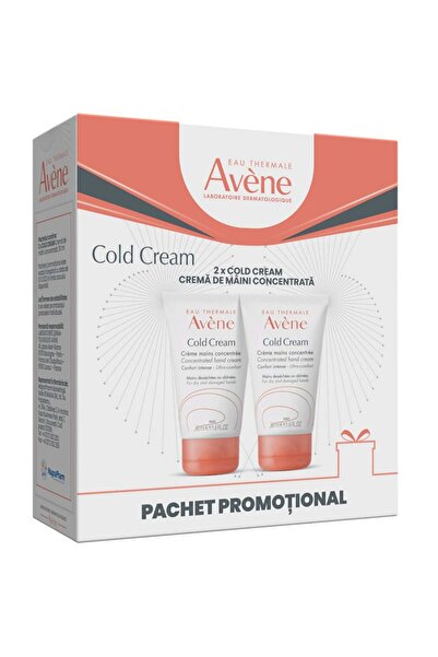 Avene Cold Cream Hand Cream Package, 50 ml + 50 ml