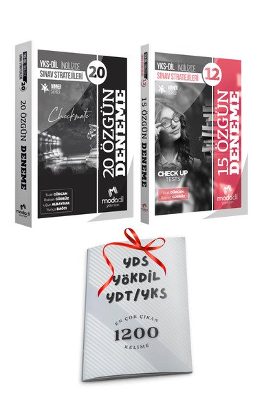 Modadil Yayınları YKS YDT YKSDil Modadil 20 Özgün Deneme ve 15 Özgün Deneme T...