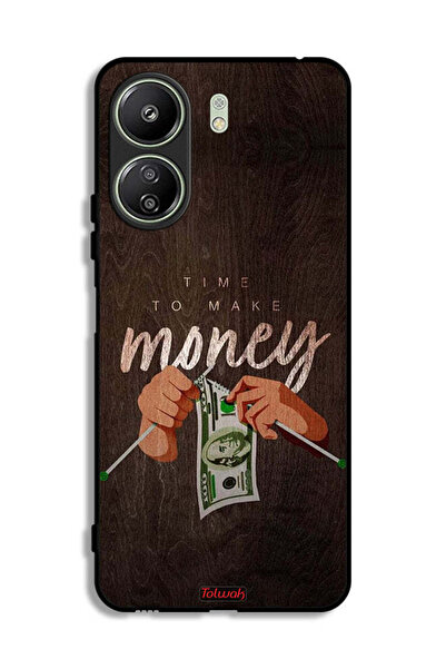 Tolwak غطاء حماية لهاتف Xiaomi Redmi 13C - حان وقت جني الأموال