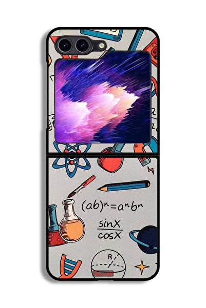 Tolwak غطاء حماية لهاتف Samsung Galaxy Z Flip6 - علامات علمية