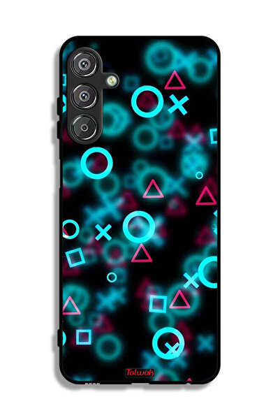 Tolwak Samsung Galaxy M15 5G Protective Case Cover Squid Game Icons Small