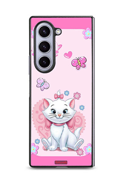 Tolwak غطاء حماية لهاتف سامسونج جالاكسي زد فولد 6 - قطة لطيفة