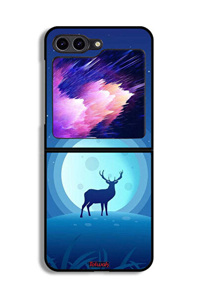 Tolwak غطاء حماية لهاتف Samsung Galaxy Z Flip6 - غزال