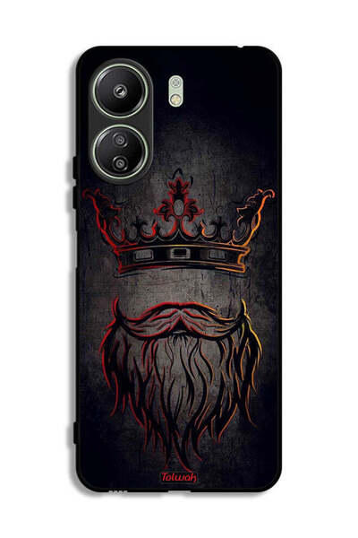 Tolwak غطاء حماية لهاتف شاومي ريدمي 13 سي بتصميم ملكي