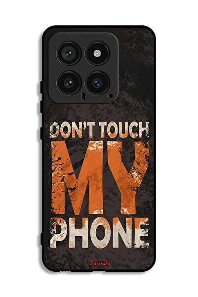 Tolwak Xiaomi 14 Protective Case Cover Do Not Touch My Phone