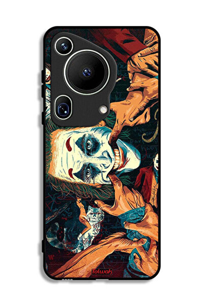 Tolwak غطاء حماية لهاتف هواوي بيورا 70 ألترا برسومات الجوكر