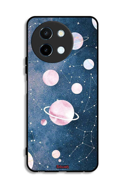 Tolwak Vivo Y38 5G Protective Case Cover Space Art