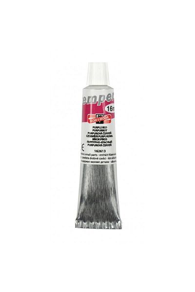 OEM Koh‑i‑Noor, Red Purple Tempera Paint, 16 ml Tube, Water‑Soluble, High‑Opacity