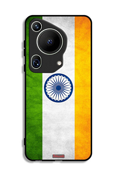 Tolwak غطاء حماية فائق لهاتف هواوي بيورا 70 بعلم هندي مضيء