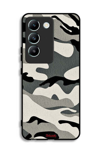 Tolwak غطاء حماية مموه لهاتف Vivo V30 Lite 4G