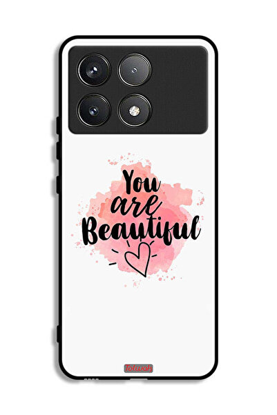 Tolwak غطاء حماية شاومي بوكو F6 برو - أنتِ جميلة