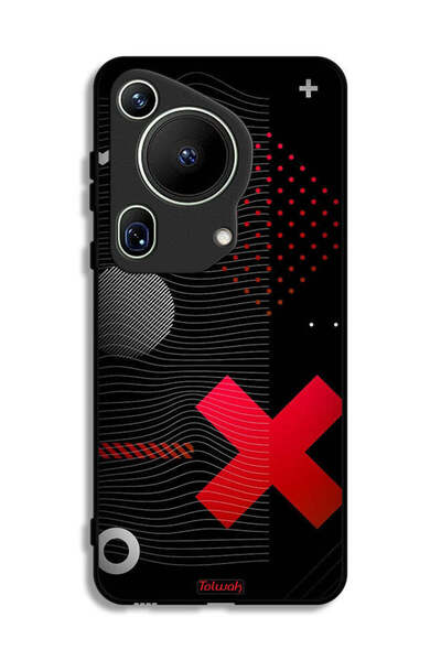 Tolwak غطاء حماية لهاتف هواوي بيورا 70 ألترا بعلامة الصليب