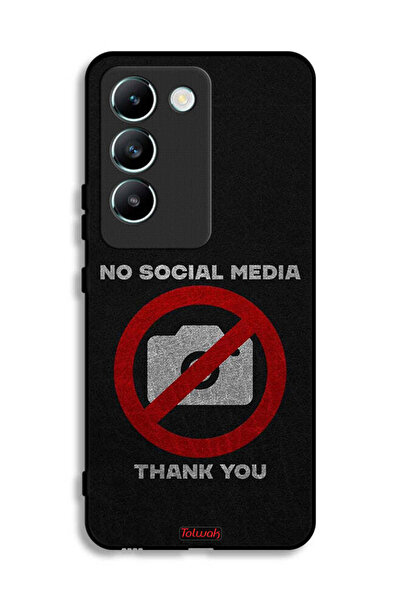 Tolwak غطاء حماية لهاتف Vivo V30 Lite 4G لا يدعم وسائل التواصل الاجتماعي، شكر...