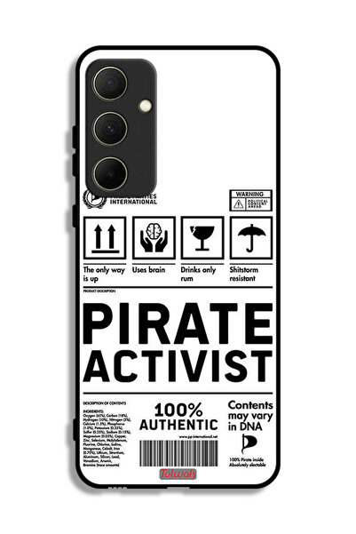 Tolwak Samsung Galaxy A35 5G Protective Case Cover Private Activist Sticker