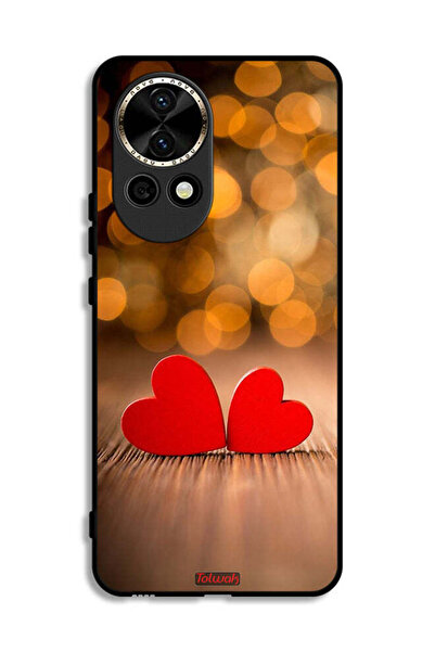 Tolwak Huawei nova 12 5G Protective Case Cover Two Beautiful Hearts
