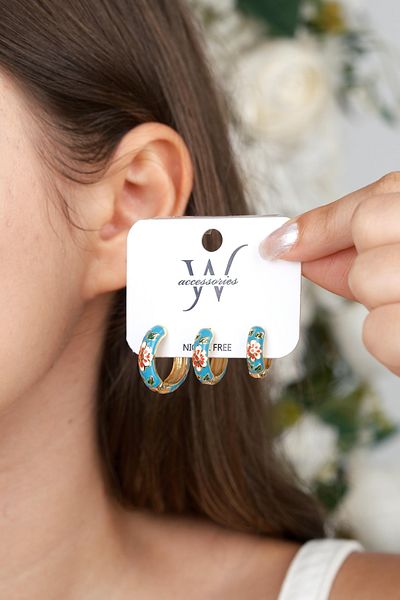 Jack Ferrero Steel / No Tarnishing Women's Earrings
