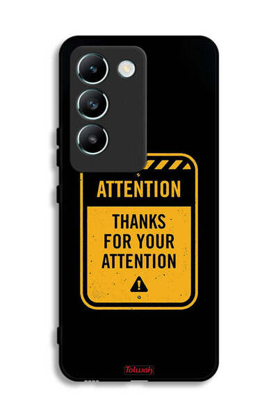 Tolwak غطاء حماية لهاتف Vivo V30 Lite 4G شكرًا على الاهتمام