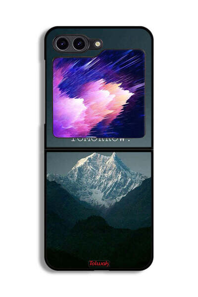 Tolwak غطاء حماية لهاتف Samsung Galaxy Z Flip6 - أمس قلت غدًا