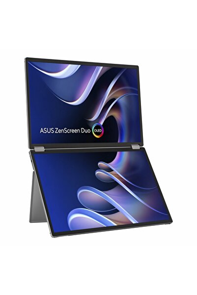 ASUS ZenScreen Duo OLED MQ149CD 14" 60Hz 1Ms mHDMI+USB-C HDR FullHD+ OLED Taş...