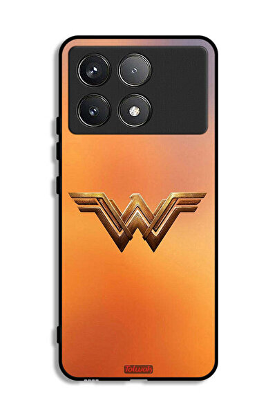 Tolwak غطاء حماية شاومي ريدمي K70 بشعار Wonder Women