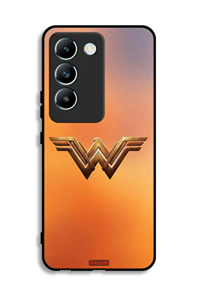 Tolwak غطاء حماية لهاتف Vivo Y100 4G بشعار Wonder Women