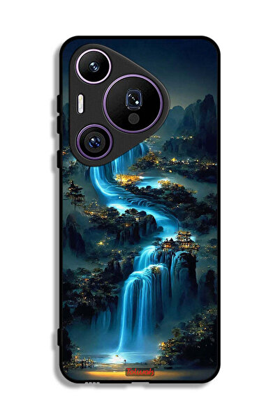 Tolwak غطاء حماية هواوي بيورا 70 برو بتصميم شلال