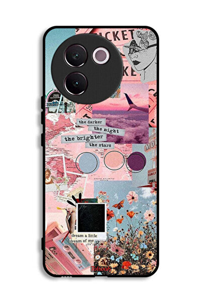 Tolwak غطاء حماية لهاتف Vivo V30e 5G كلما أظلم الليل، كلما أشرقت النجوم