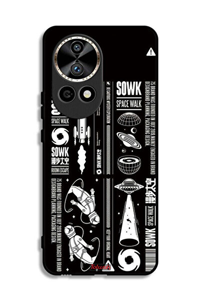 Tolwak غطاء حماية لهاتف هواوي نوفا 12 برو 5G، ملصق سوك سبيس ووك