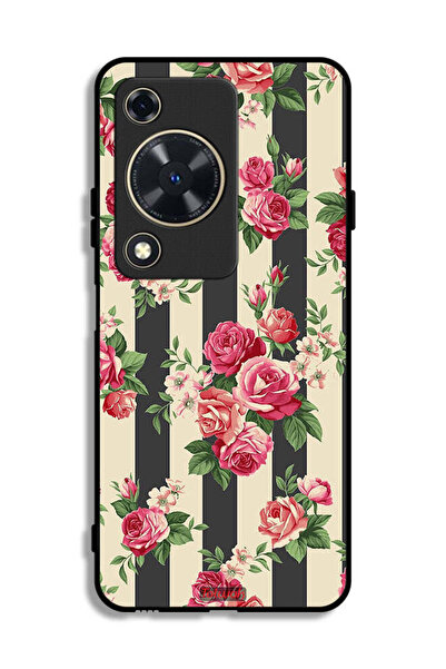 Tolwak غطاء حماية لهاتف هواوي إنجوي 70 بنقشة الورود