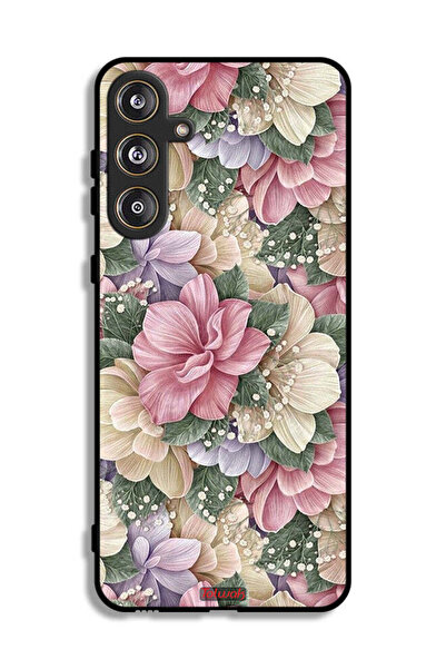 Tolwak Samsung Galaxy F55 5G Protective Case Cover Hd Floral