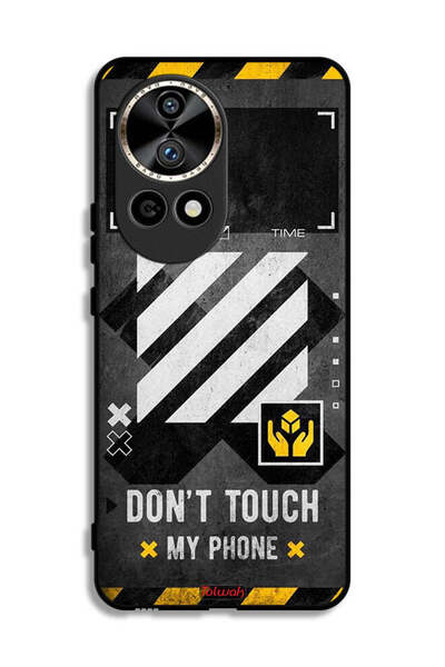 Tolwak Huawei nova 12 Ultra 5G Protective Case Cover Do Not Touch My Phone