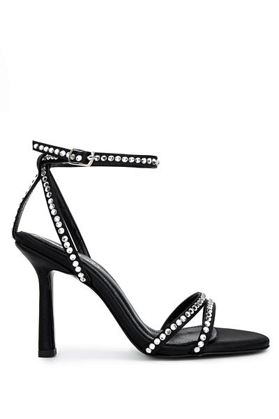 Tamer Tanca Women's Vegan Black Heeled Shoes