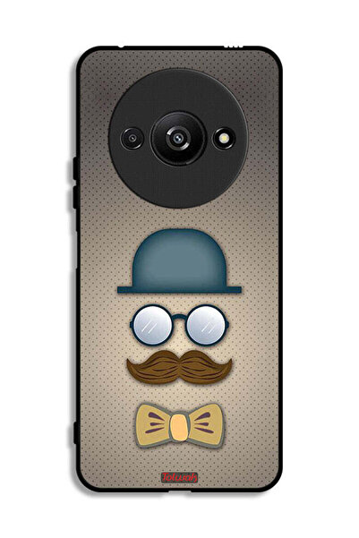 Tolwak غطاء حماية لهاتف Xiaomi Redmi A3 4G برسومات رأس الرجل