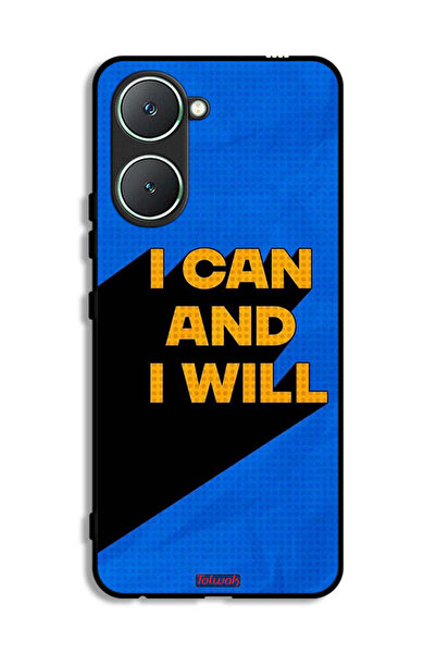 Tolwak غطاء حماية لهاتف Vivo Y03 4G "أنا أستطيع وسأفعل"