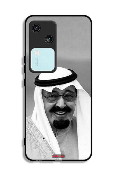 Tolwak غطاء حماية لهاتف فيفو S18 5G صورة الملك عبدالله مبتسماً