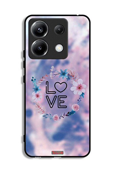 Tolwak غطاء حماية لهاتف شاومي ريدمي نوت 13 برو 5G، رسمة خاتم الحب والزهور