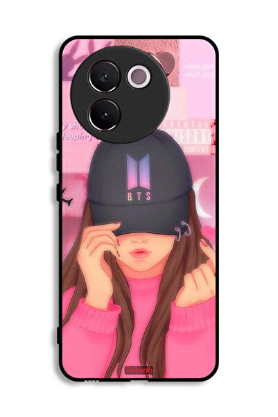 Tolwak غطاء حماية فيفو V30e 5G بتصميم فتاة سناب