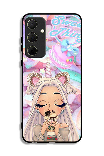 Tolwak غطاء حماية لهاتف سامسونج جالاكسي A35 5G بتصميم سويت ثينج