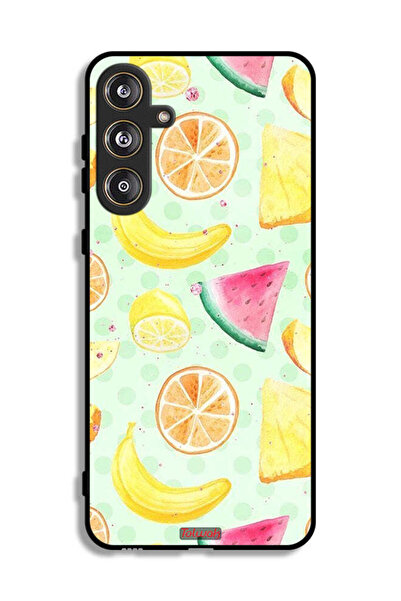 Tolwak غطاء حماية لهاتف سامسونج جالاكسي F55 5G برسومات فواكه وألوان مائية