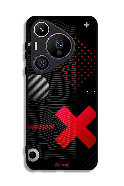 Tolwak غطاء حماية لهاتف هواوي بيورا 70 برو بعلامة الصليب