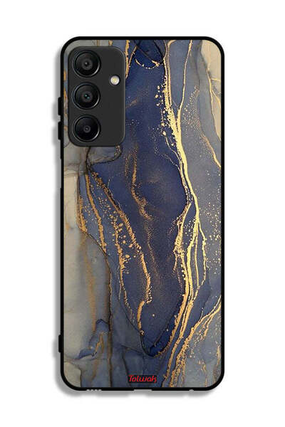 Tolwak غطاء حماية لهاتف سامسونج جالاكسي A15 بنمط رخامي لامع