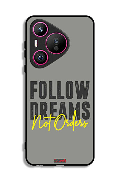 Tolwak غطاء حماية لهاتف هواوي بيورا 70 - اتبع الأحلام وليس الأوامر