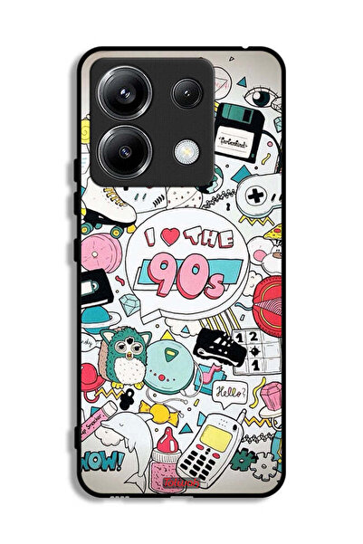 Tolwak غطاء حماية لهاتف Xiaomi Poco X6 5G - أحب التسعينيات