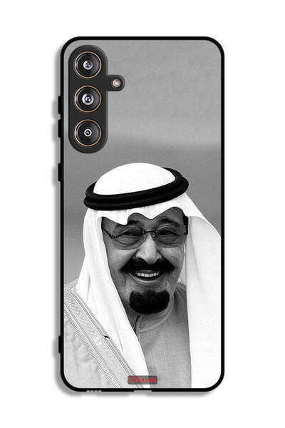 Tolwak غطاء حماية لهاتف سامسونج جالاكسي F55 5G صورة الملك عبد الله مبتسمًا