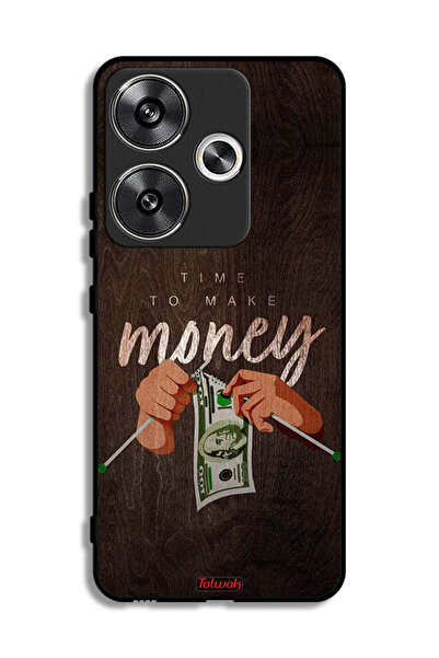 Tolwak غطاء حماية لهاتف Xiaomi Redmi Turbo 3 5G - حان وقت كسب المال