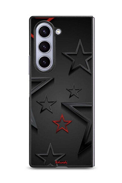 Tolwak غطاء حماية لهاتف سامسونج جالاكسي زد فولد 6 بنقشة نجوم