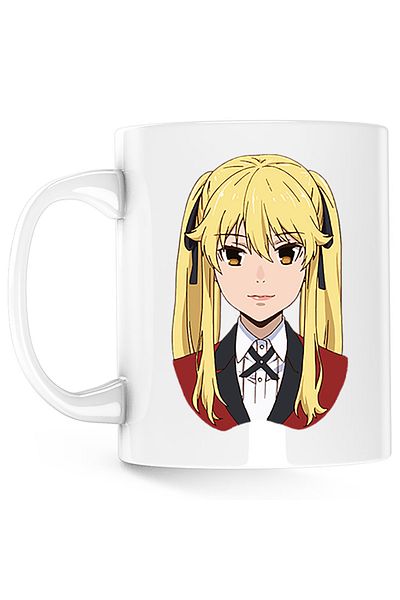 OEM Cana Kakegurui Runa Yomozuki Fan Art Anime, white, 330 ml
