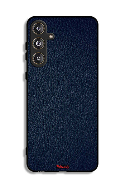Tolwak غطاء حماية جلدي بنمط لهاتف Samsung Galaxy M55 5G