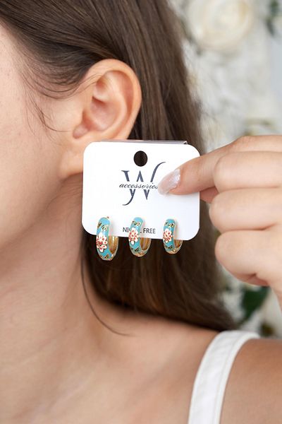 Jack Ferrero Steel / No Tarnishing Women's Earrings
