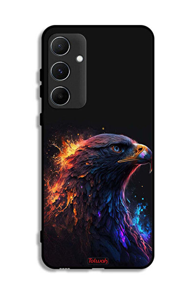 Tolwak غطاء حماية لهاتف سامسونج جالاكسي A55 5G بنقشة النسر